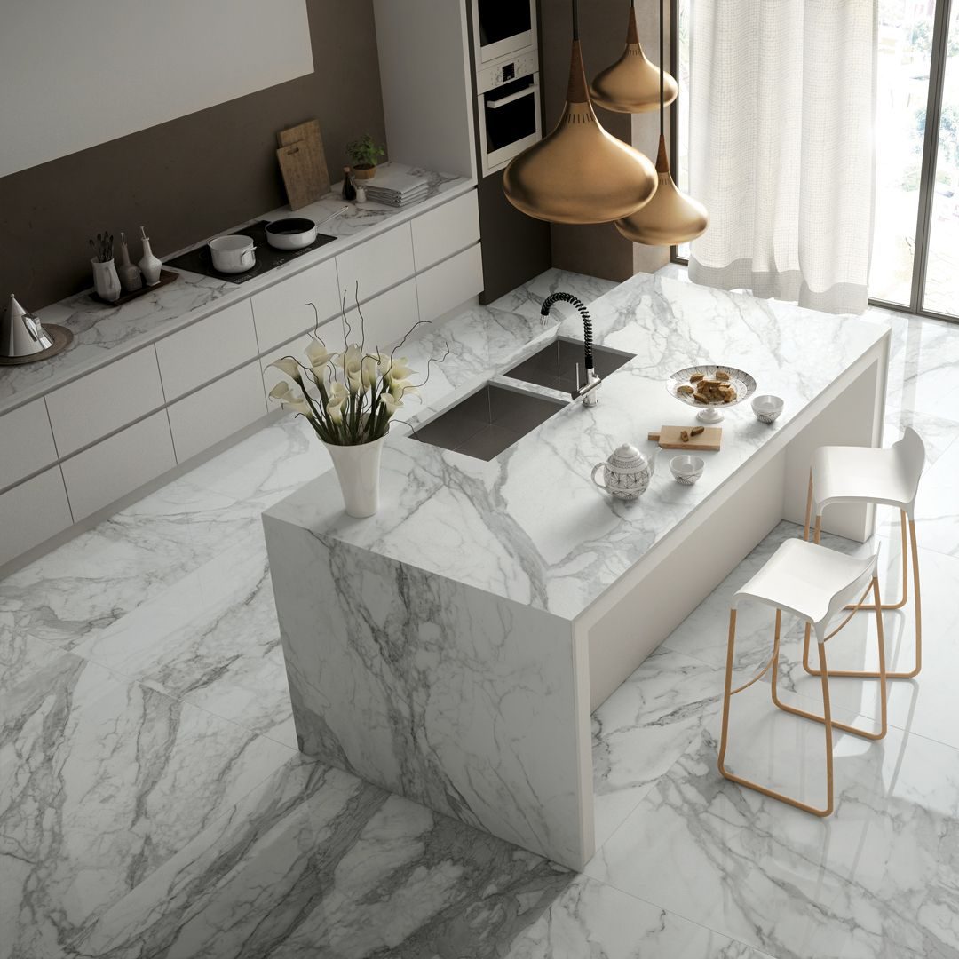 Marble finish example