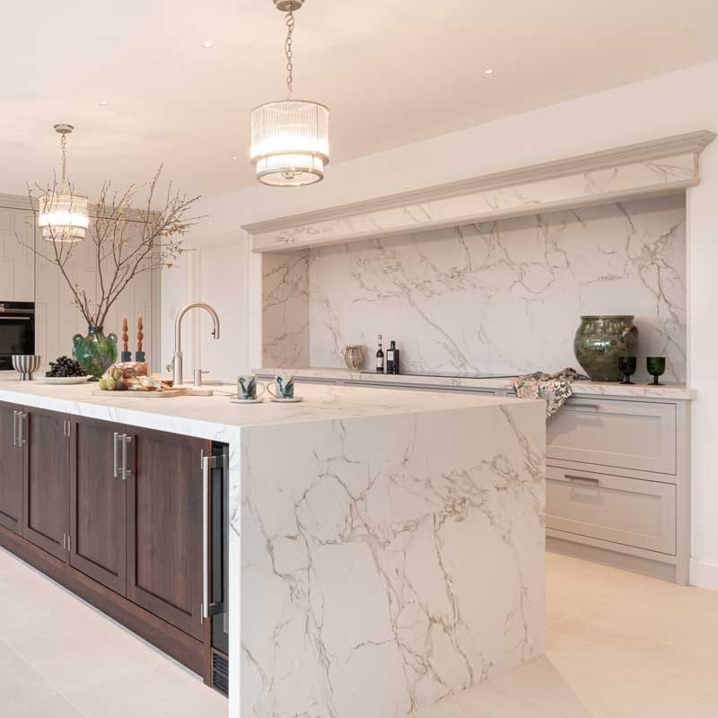 Marble finish example