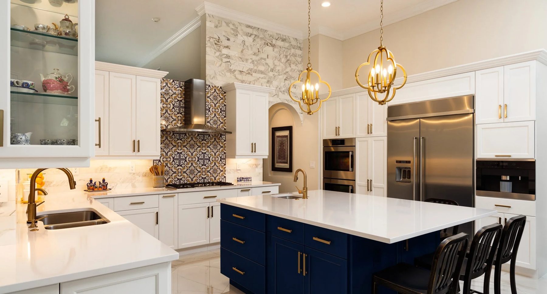Marble worktop